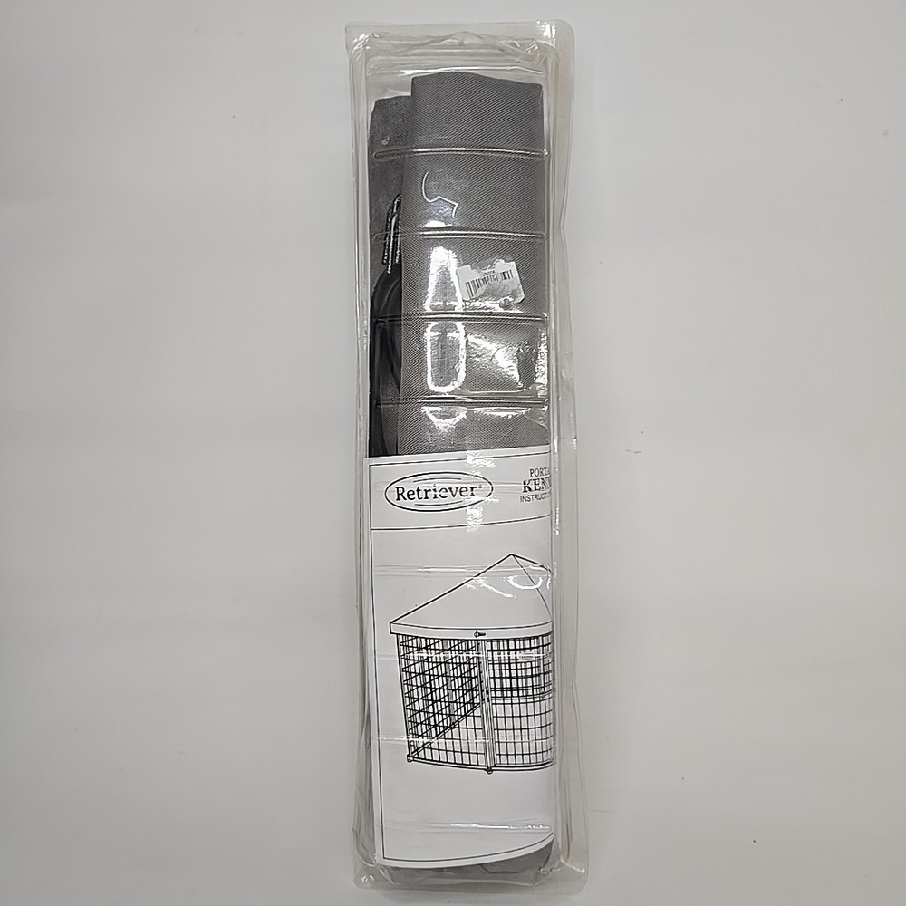 Retriever Portable Dog Kennel Replacement Canopy ROOF COVER ONLY‎  Grey 1201551